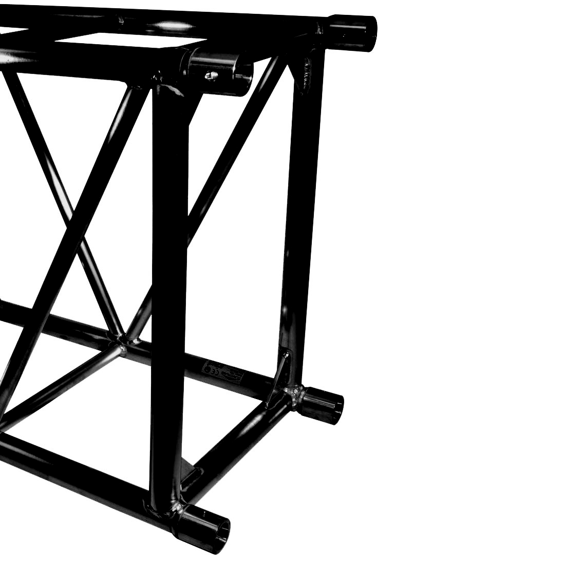 DuraTruss DT 74/4-200 BLACK – rektangulær truss i DT 74/4-serien